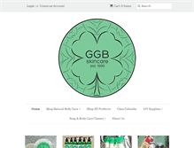 Tablet Screenshot of greengirlbasics.com